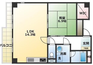 エクシーブ中野の物件間取画像